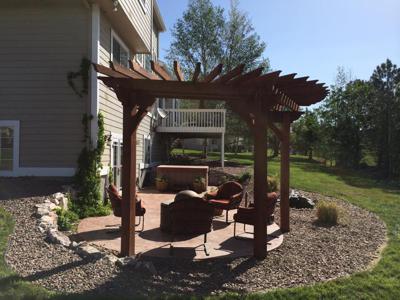 Custom Garden Structures from Woodland Park Deck Builder