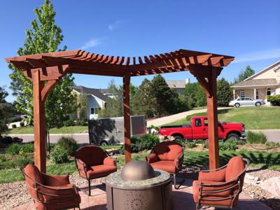Custom Garden Structures from Woodland Park Deck Builder