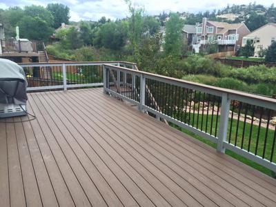 Custom Composite Decks from Woodland Park Deck Builder