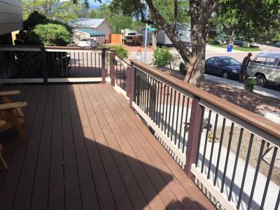 Custom Composite Decks from Woodland Park Deck Builder