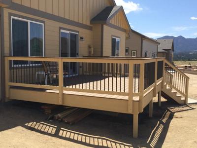 Custom Composite Decks from Woodland Park Deck Builder