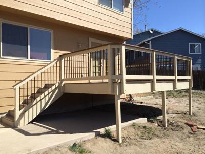Custom Composite Decks from Woodland Park Deck Builder