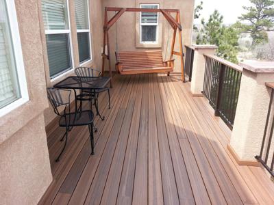 Custom Composite Decks from Woodland Park Deck Builder